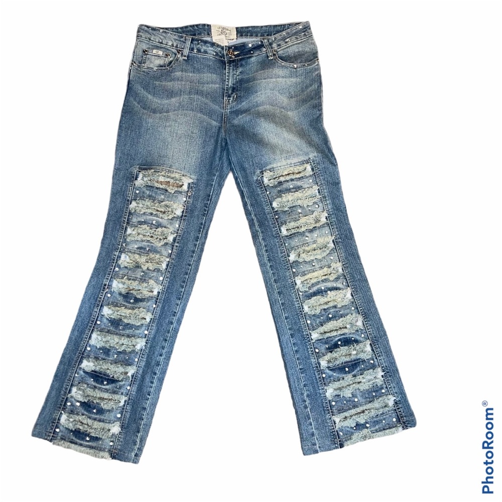 Tell Denim Works Super Distressed Jeans